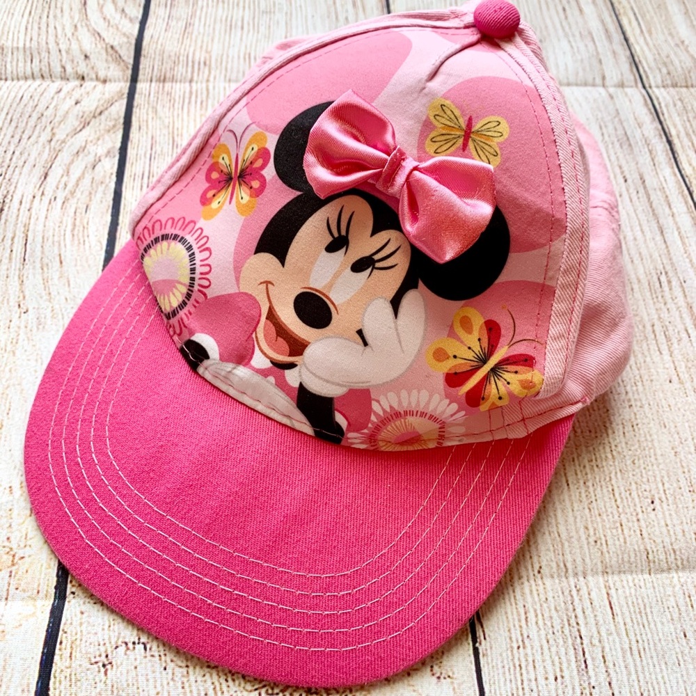 Girls Disney Minnie Mouse Hat One Size Fits Most